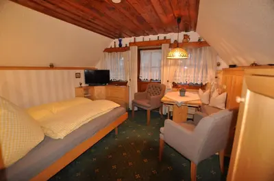 TV/Unterhaltungsangebot in der Unterkunft Ferienhäuschen Grenzland