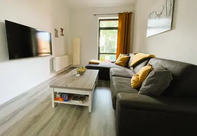 TV/Unterhaltungsangebot in der Unterkunft 66m² Ferienwohnung 