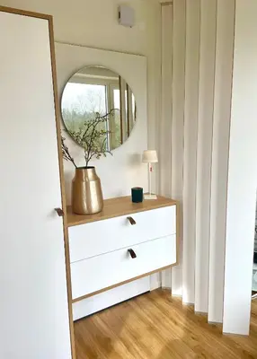 Grundriss der Unterkunft SONNENWEG Designwohnung mit Gartenblick