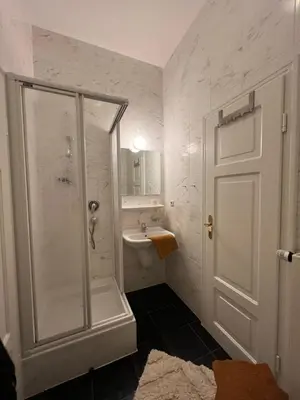 Ein Badezimmer in der Unterkunft Ferienwohnung Marie