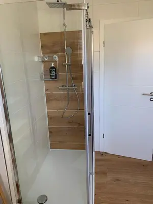 Ein Badezimmer in der Unterkunft Außergewöhnliche Ferienwohnung in modernen Styl