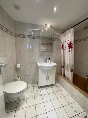 Ein Badezimmer in der Unterkunft Apartment Violine1 am Bahnhof-City