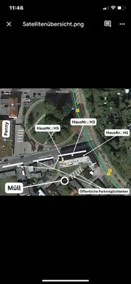 Grundriss der Unterkunft FeWo WIEKO Plauen Leibnizstr. H3, DG links
