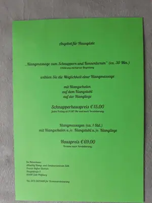 Grundriss der Unterkunft Allsaitig Klang- und Seminarzentrum Selb