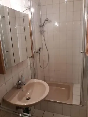 Ein Badezimmer in der Unterkunft Allsaitig Klang- und Seminarzentrum Selb