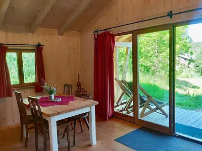 Ein Balkon oder eine Terrasse in der Unterkunft Dengler Hof