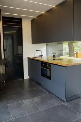 Küche/Küchenzeile in der Unterkunft Hotel & Chalets by Revex