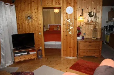 TV/Unterhaltungsangebot in der Unterkunft Apartment am Buchenhain