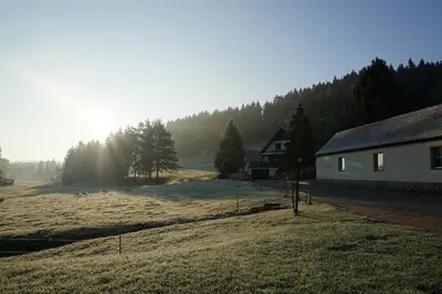 Naturlandschaft in der Nähe des Gasthauses