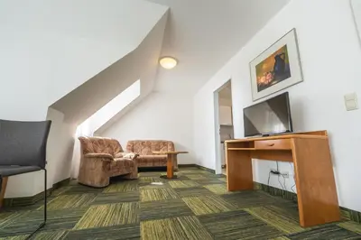 TV/Unterhaltungsangebot in der Unterkunft Gut Matheshof Apartments