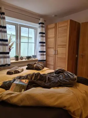 Ein Bett oder Betten in einem Zimmer der Unterkunft Kraxler Pärchen