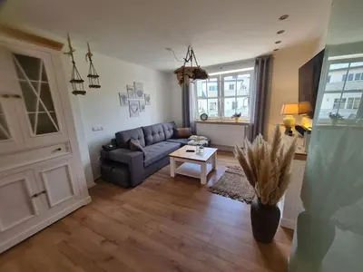 Ein Sitzbereich in der Unterkunft Waldstein Terrassen