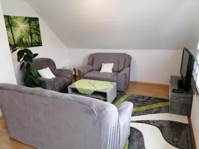 TV/Unterhaltungsangebot in der Unterkunft Ferienwohnung Fleischer