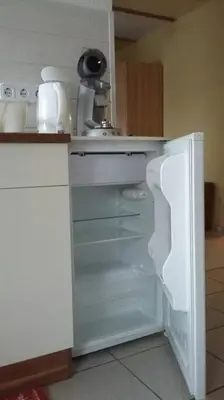 Küche/Küchenzeile in der Unterkunft Ferienwohnung in Thurnau