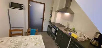 Küche/Küchenzeile in der Unterkunft Apartment Marx