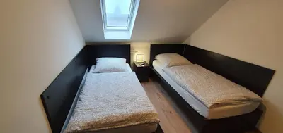 Ein Bett oder Betten in einem Zimmer der Unterkunft Apartment Marx