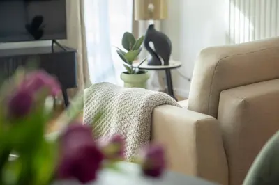Ein Sitzbereich in der Unterkunft bayreuthome - Ambiente-Apartment im Gassenviertel
