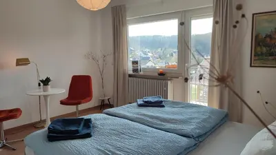 Ein Bett oder Betten in einem Zimmer der Unterkunft Zimmer im Herzen Gößweinsteins