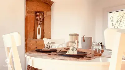 Grundriss der Unterkunft Zentrales Turm-Apt mit Terrasse