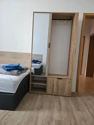 Ein Bett oder Betten in einem Zimmer der Unterkunft Westend 2