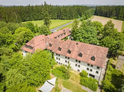 Naturlandschaft in der Nähe des Hostels