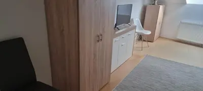 TV/Unterhaltungsangebot in der Unterkunft Arzberger Monteurhaus