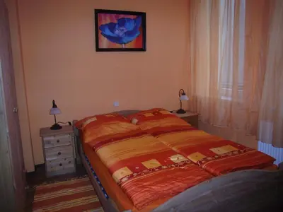 Ein Bett oder Betten in einem Zimmer der Unterkunft Pension Valeria