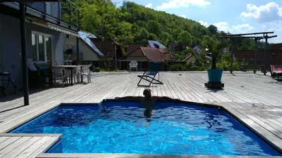 Der Swimmingpool an oder in der Nähe von Aloha Annaberg