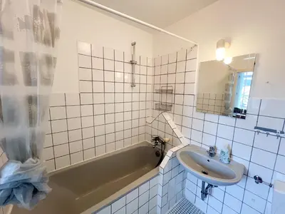Ein Badezimmer in der Unterkunft Zentrale Apartments in Kulmbach- 20km bis Bayreuth