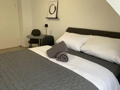 Grundriss der Unterkunft Modernes City Apartment Bayreuth