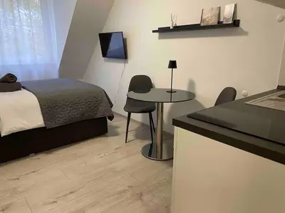 Grundriss der Unterkunft Modernes City Apartment Bayreuth