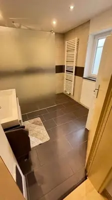Küche/Küchenzeile in der Unterkunft Shine Apartment Schwarzenfeld