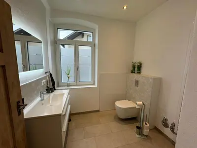 Ein Badezimmer in der Unterkunft aus-ZEIT Apartments