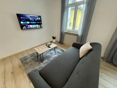 TV/Unterhaltungsangebot in der Unterkunft aus-ZEIT Apartments