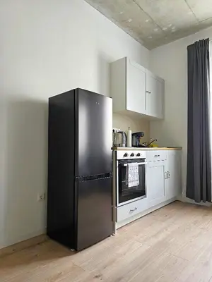 Küche/Küchenzeile in der Unterkunft Apartments Schwandorf