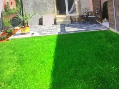 Ein Garten an der Unterkunft Ferienwohnung Emma