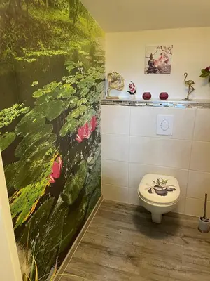 Ein Badezimmer in der Unterkunft Ferienwohnung Emma