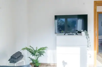 TV/Unterhaltungsangebot in der Unterkunft KU02 Apartment Monteurswohnung in Kasendorf bei Kulmbach, Bayreuth, Bamberg