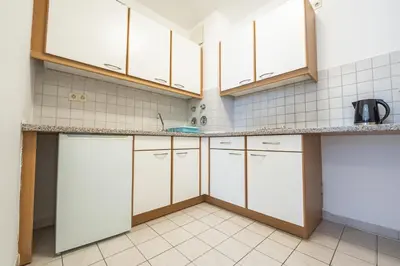 Küche/Küchenzeile in der Unterkunft Ferienwohnung 4 Personen 1
