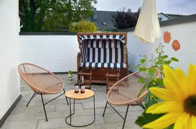 Ein Balkon oder eine Terrasse in der Unterkunft Ferienwohnungen Familie Fuss in Weißenstadt