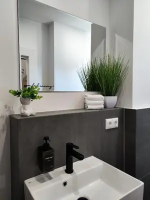Ein Badezimmer in der Unterkunft Elias modern Lifestyle