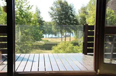 Ein Garten an der Unterkunft Ferienhaus Maria