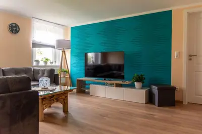 TV/Unterhaltungsangebot in der Unterkunft Familienapartment Vogtland