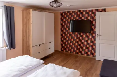 TV/Unterhaltungsangebot in der Unterkunft Familienapartment Vogtland