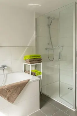 Ein Badezimmer in der Unterkunft Familienapartment Vogtland