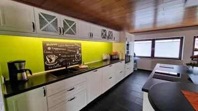 Küche/Küchenzeile in der Unterkunft Villa Andreas