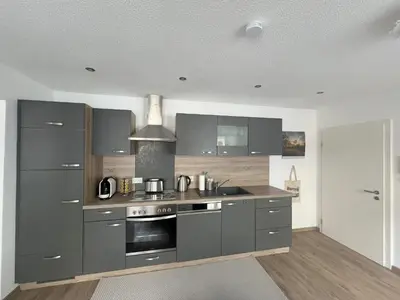 Küche/Küchenzeile in der Unterkunft Ferienwohnung Altstadtherz