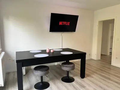 TV/Unterhaltungsangebot in der Unterkunft Pine Retreat - near Rußweiher