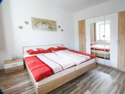 Ein Bett oder Betten in einem Zimmer der Unterkunft Kattl Comfortable holiday residence