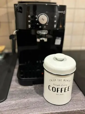 Kaffee-/Teezubehör in der Unterkunft Boardinghouse Plauen im Zentrum der Stadt